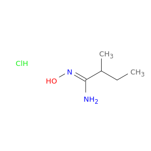 (1Z)-N'-hydroxy-2-methylbutanimidamide hydrochloride