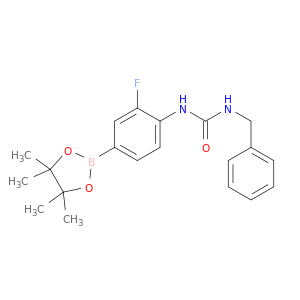 3-氟-4-(苄基脲基)苯基硼酸频那醇酯