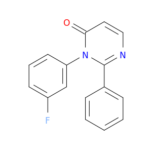 4(3H)-Pyrimidinone, 3-(3-fluorophenyl)-2-phenyl-