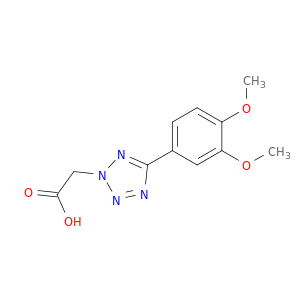 2H-Tetrazole-2-aceticacid, 5-(3,4-dimethoxyphenyl)-