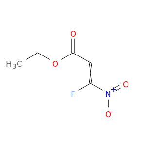 2-Propenoic acid, 3-fluoro-3-nitro-, ethyl ester