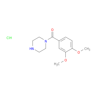 1-(3,4-Dimethoxybenzoyl)piperazine Hydrochloride