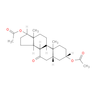 Androstan-7-one,3,17-bis(acetyloxy)-, (3b,5a,17b)- (9CI)