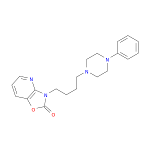 Oxazolo[4,5-b]pyridin-2(3H)-one,3-[4-(4-phenyl-1-piperazinyl)butyl]-