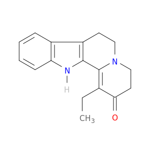 Indolo[2,3-a]quinolizin-2(6H)-one, 1-ethyl-3,4,7,12-tetrahydro-