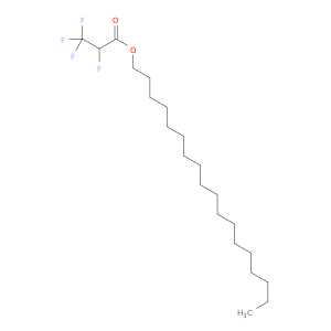 Propanoic acid, 2,3,3,3-tetrafluoro-, octadecyl ester