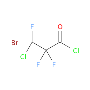 Propanoyl chloride, 3-bromo-3-chloro-2,2,3-trifluoro-
