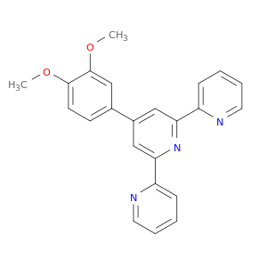 2,2':6',2''-Terpyridine, 4'-(3,4-dimethoxyphenyl)-