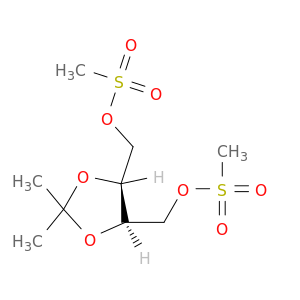 1,3-Dioxolane-4,5-dimethanol,2,2-dimethyl-, dimethanesulfonate, (4R,5S)-rel- (9CI)
