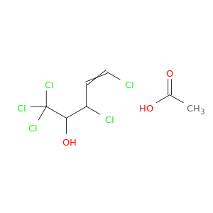 4-Penten-2-ol, 1,1,1,3,5-pentachloro-, acetate