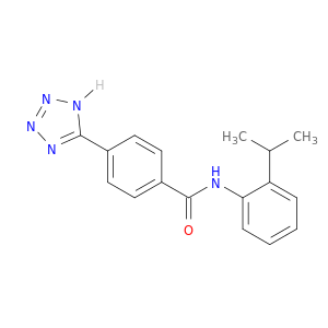 Benzamide, N-[2-(1-methylethyl)phenyl]-4-(1H-tetrazol-5-yl)-