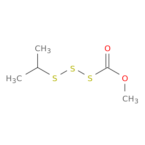 Trisulfide, methoxycarbonyl 1-methylethyl