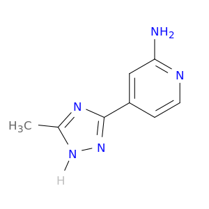 4-(5-甲基-1H-1,2,4-三唑-3-基)吡啶-2-胺