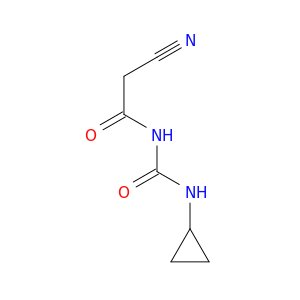 Acetamide, 2-cyano-N-[(cyclopropylamino)carbonyl]-