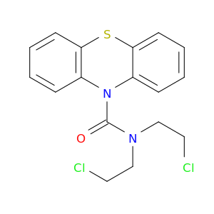 10H-Phenothiazine-10-carboxamide,N,N-bis(2-chloroethyl)-