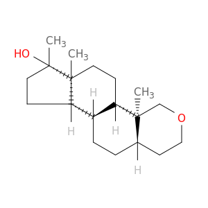 (4as,4bs,6as,7s,9as,9br,11as)-4a,6a,7-trimethylhexadecahydroindeno[4,5-h]isochromen-7-ol