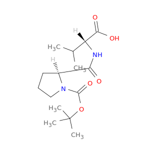 D-Valine, N-[1-[(1,1-dimethylethoxy)carbonyl]-L-prolyl]-