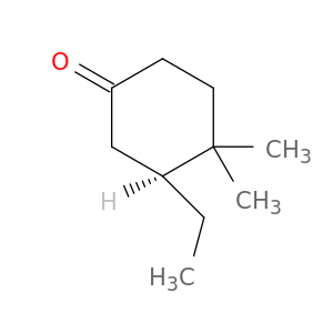 Cyclohexanone, 3-ethyl-4,4-dimethyl-, (3S)-