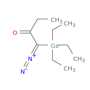 2-Butanone, 1-diazo-1-(triethylgermyl)-