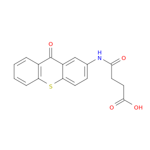 Butanoic acid, 4-oxo-4-[(9-oxo-9H-thioxanthen-2-yl)amino]-