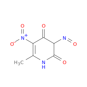 2,4(1H,3H)-Pyridinedione, 6-methyl-5-nitro-3-nitroso-