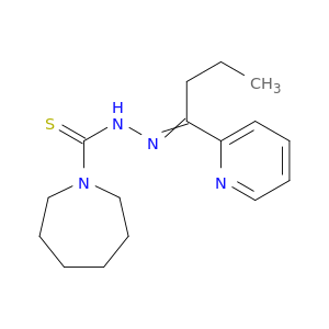 N-(1-PYRIDIN-2-YLBUTYLIDENEAMINO)AZEPANE-1-CARBOTHIOAMIDE