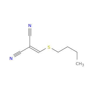 Propanedinitrile, [(butylthio)methylene]-