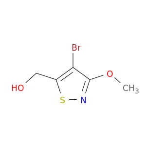 (4-Bromo-3-methoxy-1,2-thiazol-5-yl)methanol