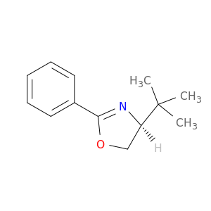 Oxazole, 4-(1,1-dimethylethyl)-4,5-dihydro-2-phenyl-, (4S)-