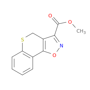 METHYL 4H-THIOCHROMENO[3,4-D]ISOXAZOLE-3-CARBOXYLATE