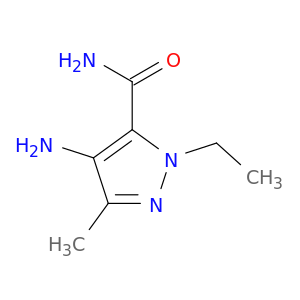 1H-Pyrazole-5-carboxamide, 4-amino-1-ethyl-3-methyl-