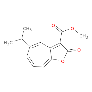 5-异丙基-3-(甲氧羰基)-2<I>H</I>-环庚烷[<I>B</I>]呋喃-2-酮