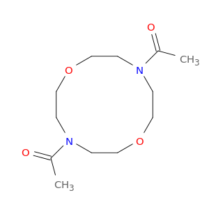 1,7-Dioxa-4,10-diazacyclododecane, 4,10-diacetyl-