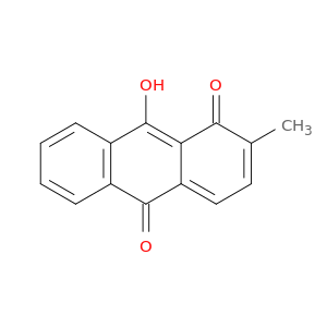 1,10-Anthracenedione, 9-hydroxy-2-methyl-