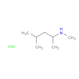 N,4-dimethyl-2-pentanamine hydrochloride