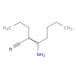 2-Heptenenitrile, 3-amino-2-propyl-