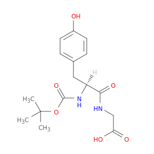 Glycine, N-[(1,1-dimethylethoxy)carbonyl]-L-tyrosyl-
