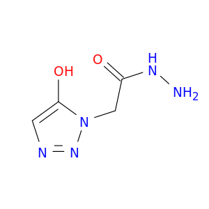 1H-1,2,3-Triazole-1-aceticacid, 5-hydroxy-, hydrazide