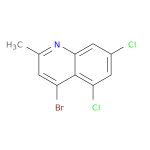 4-BROMO-5,7-DICHLORO-2-METHYLQUINOLINE
