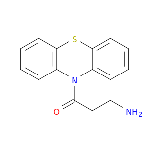 1-Propanone,3-amino-1-(10H-phenothiazin-10-yl)-, hydrochloride (1:1)