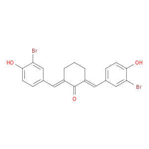 2,6-双(3-溴-4-羟基亚苄基)环己酮
