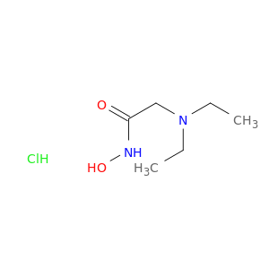 Acetamide, 2-(diethylamino)-N-hydroxy-, hydrochloride