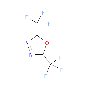 1,3,4-Oxadiazole, 2,5-dihydro-2,5-bis(trifluoromethyl)-