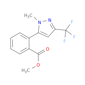 甲基2-[1-甲基-3-(三氟甲基)-1H-吡唑-5-基]苯甲酸盐