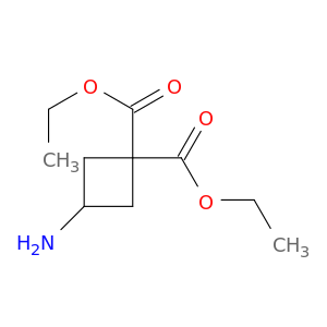 1,1-Cyclobutanedicarboxylic acid, 3-amino-, diethyl ester