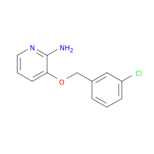 3-[(3-Chlorophenyl)methoxy]pyridin-2-amine