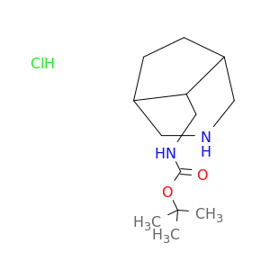 tert-Butyl N-({3-azabicyclo[3.2.1]octan-8-yl}methyl)carbamate Hydrochloride