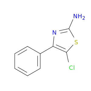 2-Thiazolamine, 5-chloro-4-phenyl-