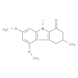 1H-Carbazol-1-one, 2,3,4,9-tetrahydro-5,7-dimethoxy-3-methyl-