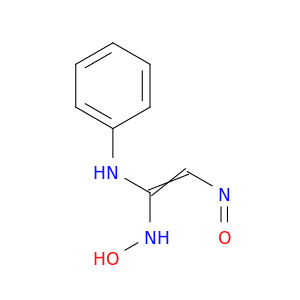 N-(1-anilino-2-nitroso-ethenyl)hydroxylamine